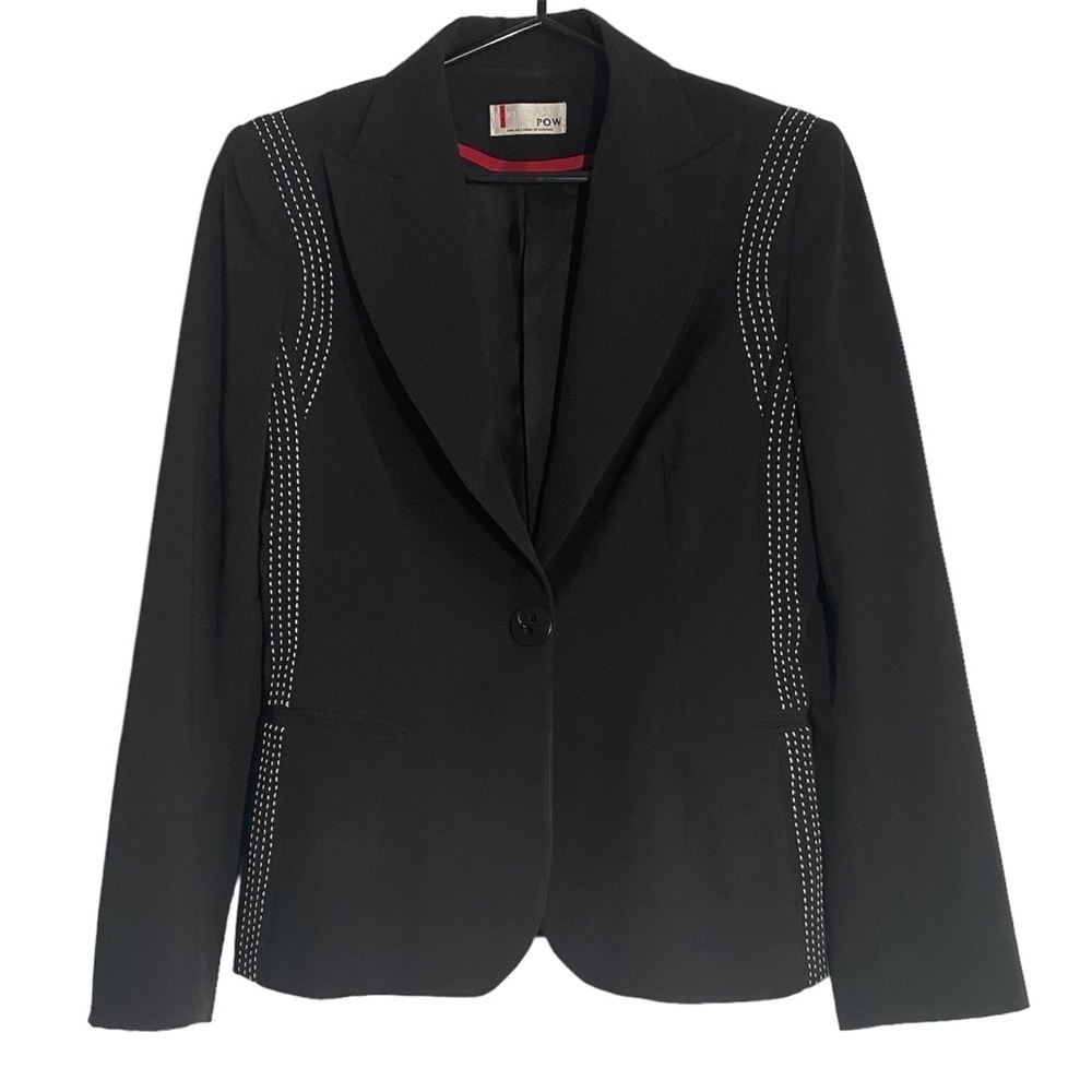 Andy Thê-Anh Canadian Designer Black Blazer Size 6